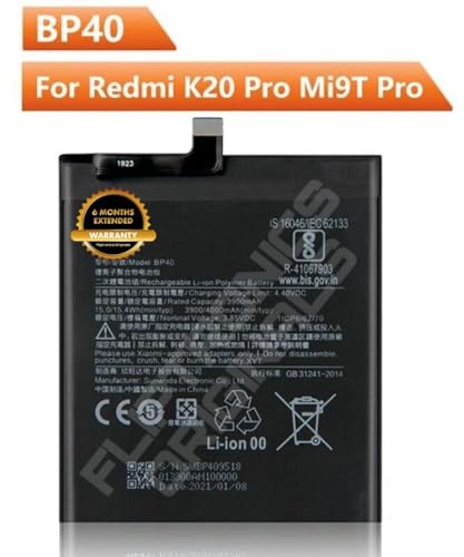 Image of BP40 Battery for Redmi K20 Pro MZB7749IN / 9T Battery with 6 Month Warranty**** (U171)