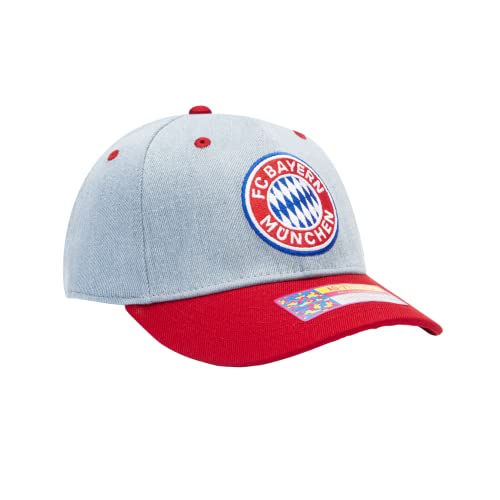 Gorra Fan Ink Bayern Munich ajustable rojo / denim miniatura 3