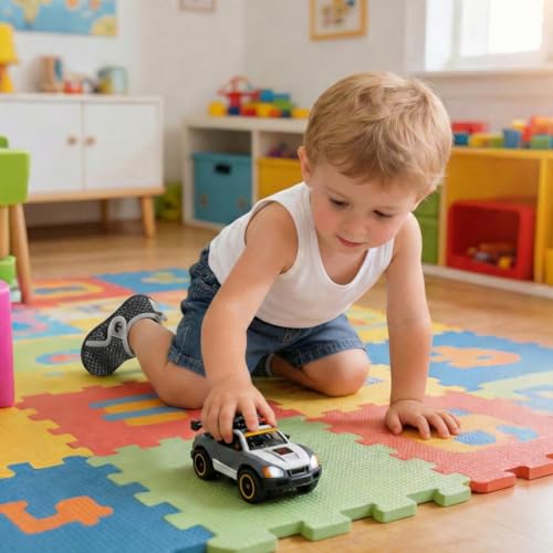 Image of FEETCITY Baby Boys Girls First Walking Shoes Infant Sneakers Crib Shoes Breathable Lightweight Slip On Shoes