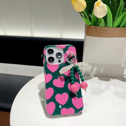 Coque iPhone 17 Pro Sweet Love pendentif perle le cadeau romantique idéal - 6