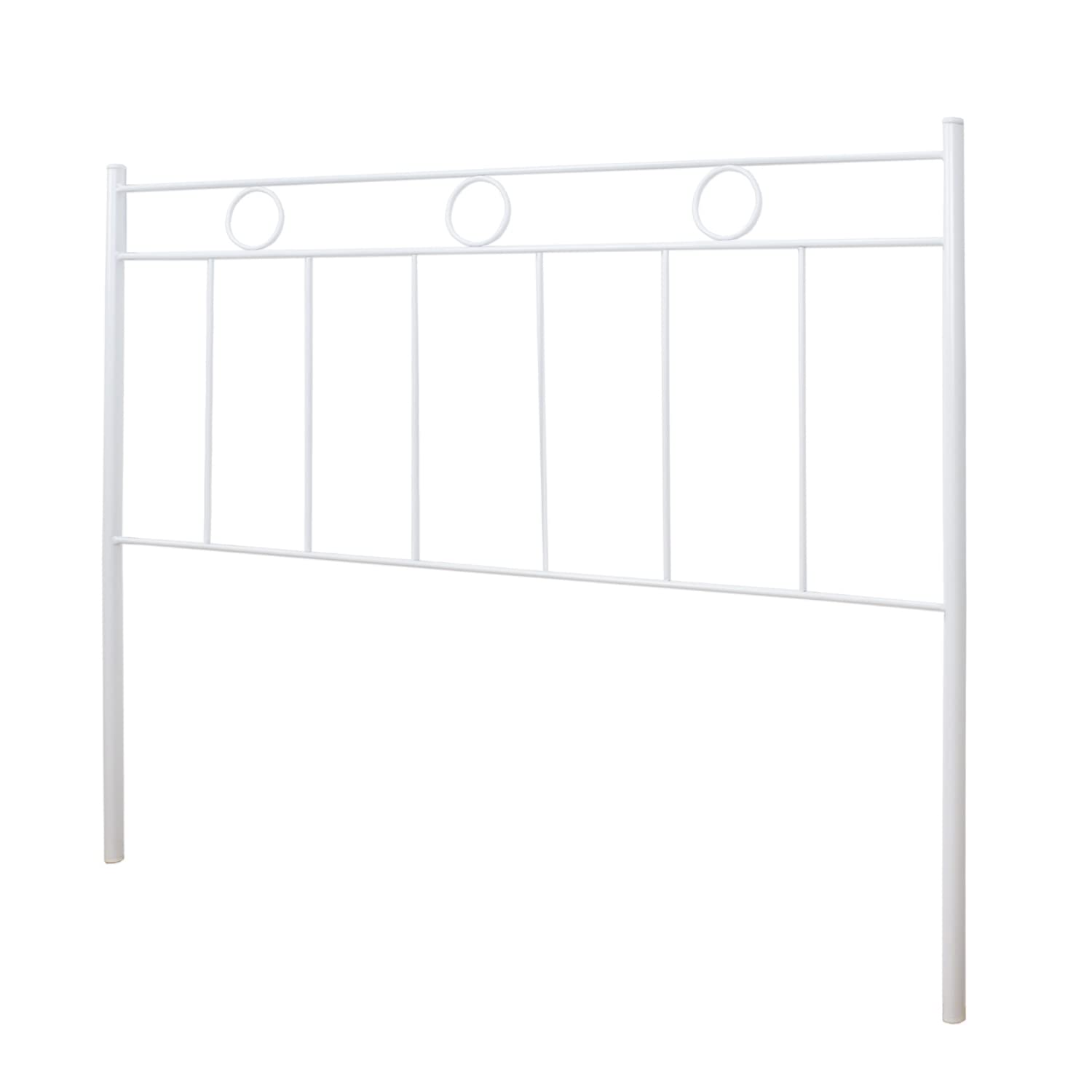 El Herrero Cabecero de Forja Gallego | Cabezal para Cama de Matrimonio e Individual | Producto Artesanal, Hecho en España (para Cama de 150 (157cm), White)