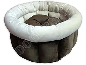 Dogerman Reversible Dual Holland Velvet Bed for Doberman German Shepherd Greyhounds Big Dogs & Cats