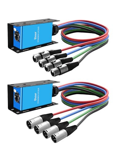 Récepteur serpent XLR 4 canaux pour optimiser l'espace de votre studio