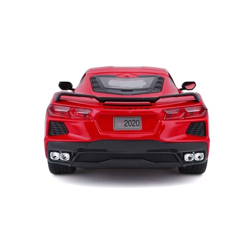 Image of Maisto Special Edition 2020 Chevrolet Corvette C8 Stingray 1:18 Die Cast Torch Red