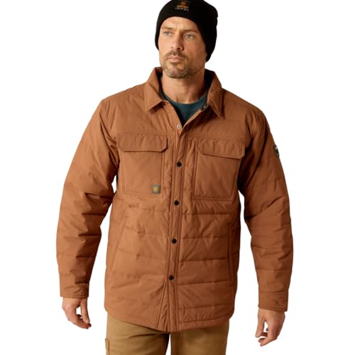 Ariat Men Rebar Cordura Ripstop Insulated Shirt Jacket