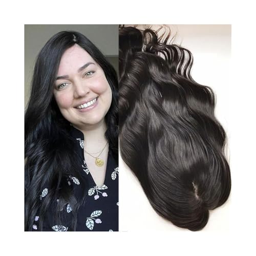Topper cheveux humains délié soyeux et invisible pour sublimer le volume féminin