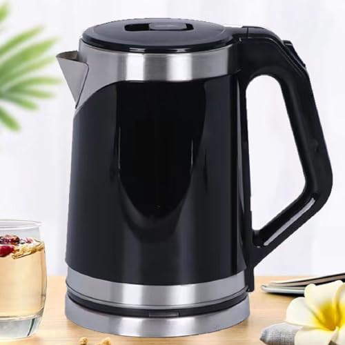 Hervidor eléctrico acero inoxidable 2L 1000W negro 110V miniatura 4