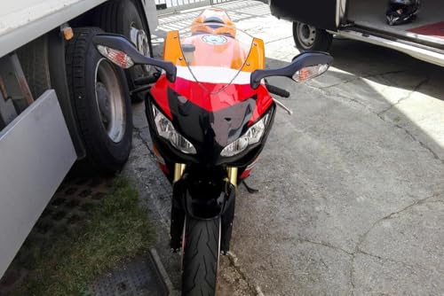 Espejos CBR 1000 RR para sustituir piezas rotas en caídas y mejorar visión trasera 2