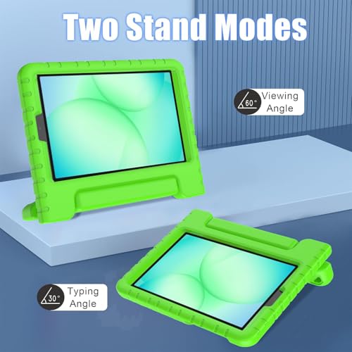 BMOUO Kids Case for Samsung Galaxy Tab A11 8.7" 2025, Galaxy A9 8.7" 2023 / A7 Lite 2021 Case - with Screen Protector, Shockproof Lightweight Samsung Galaxy Tab A11/A9/A7 Lite Case 8.7 Inch, Green by BMOUO - Image 6