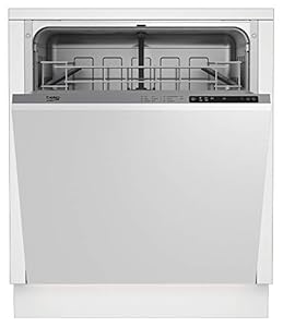 Beko BDIN38530C Einbau-Geschirrspüler/Coner... Jahre Motorgarantie/Vollintegriert/H x B x T:81,8 x 59,8 x 55, schwarz