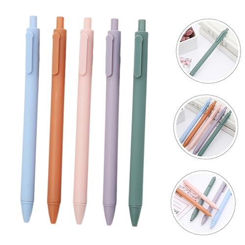 NUOBESTY Set de 5 Bolígrafos Gel Prensado Colores Pastel miniatura 7