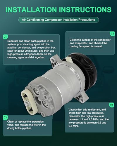 Image of SCITOO AC Compressor for Acura for SLX 3.5L 1998 1999