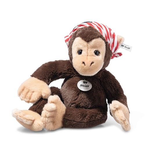 Steiff Kuscheltier Teddies for Tomorrow Scotty Schlenker-Affe, Süßes...