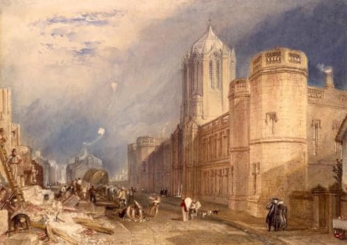 Affiche Turner Christ Church College tableau mural art impression 60x90cm