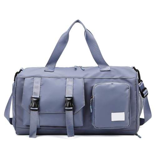 Sac de gym Bleu Misty fin des affaires mouillées et chaussures sales