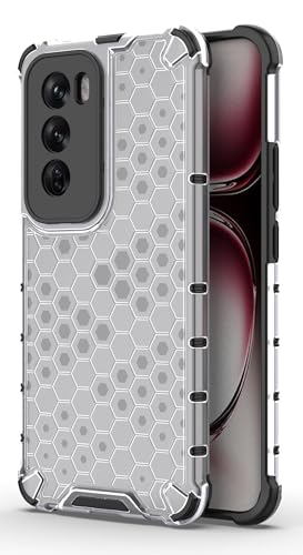 Image of Glasgow Back Case Cover Designed for [ Oppo Reno 12 5G / Reno12 5G ] (Stylish Look | Shock Proof) - Transparent
