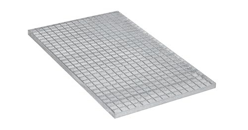 Gitterrost L-600 B-1000 mm | 30x2 mm Gitterroststufe verzinkt Lichtgitterrost Podest Treppenstufen