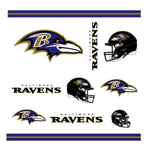 Image of Rico Industries NFL Football Baltimore Ravens Double Wall 20oz Tritan Tumbler