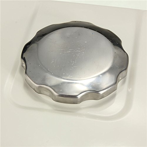 YONGYAO Tanque de Gas Combustible con Filtro Blanco de la Tapa del Gas Llave de Purga de Honda GX160 5.5 HP