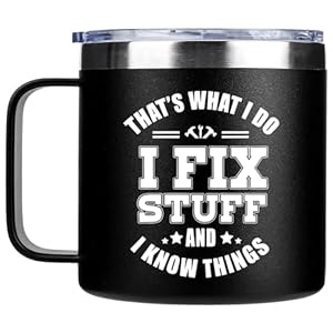 Gifts for Dad from Daughter for Fathers Day Gift Best Dad Birthday Gifts from Son Christmas Gift for Grandpa Uncle Men Stainless Steel Funny Mug 14oz