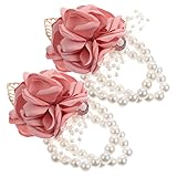 ABOOFAN 4-teiliges Handgelenks-Set, Korsagen für Braut, Hand, Blume, Blume, Handgelenk, Dekoration, Blume, Handgelenk, Blume, Handgelenk