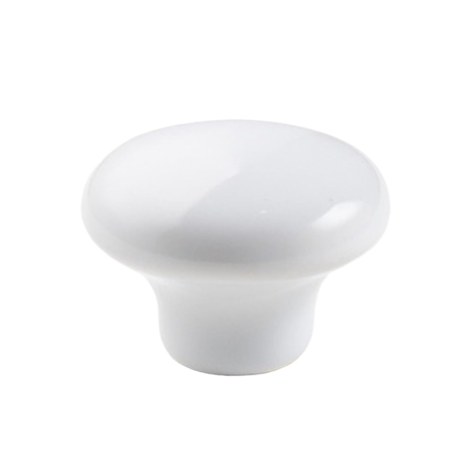 Zeahkri White Cute Cabinet Handle 10Pcs Color Ceramic Drawer Handle Modern Minimalist