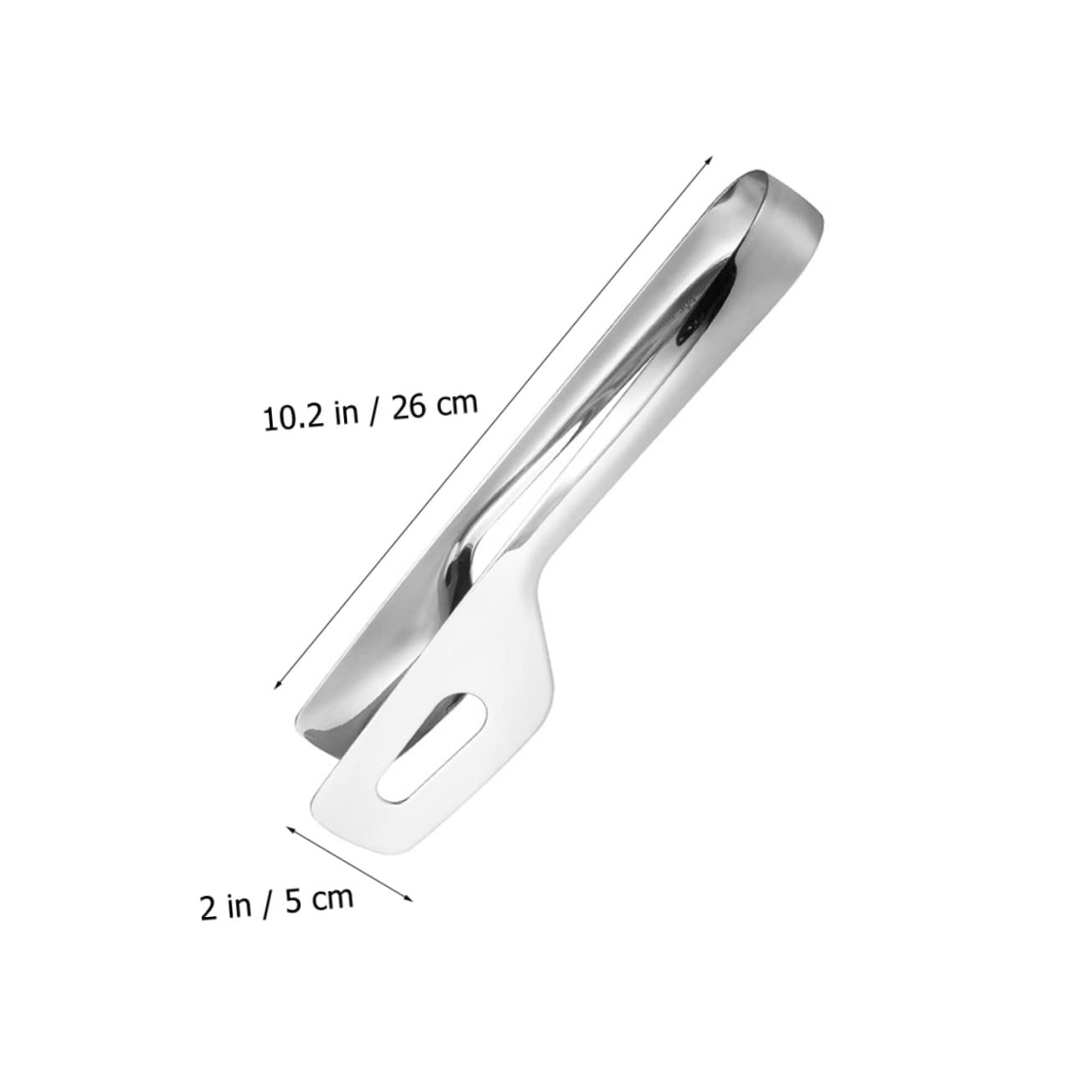 BRIGHTFUFU Bbq Tongs Multifunctional Food Serving Clamp for Grilling Cooking and Outdoor Events for Vegetables Bread and Slip Design