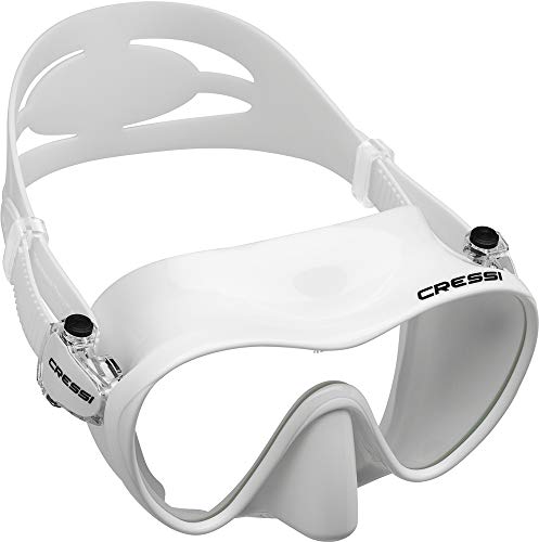 Cressi F1 Frameless Mask, White