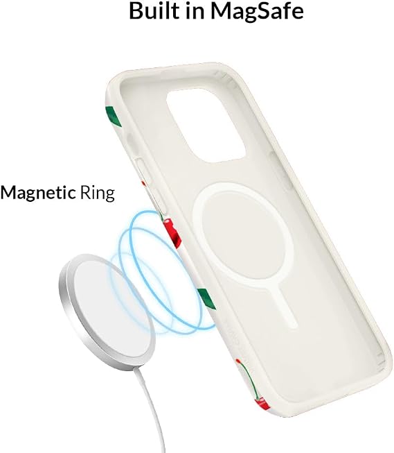 VELVET CAVIAR Phone Charm + iPhone 12 Pro Max Case (Bundle - Mon Cheri Cherry)