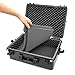 CASEMATIX Mixer Carry Case Compatible with Yamaha MG12XU 12 Channel Mixing Console and More - IPX7 Waterproof Hard Shell Sound Board Carrier with Foam Fits Mixers up to 17