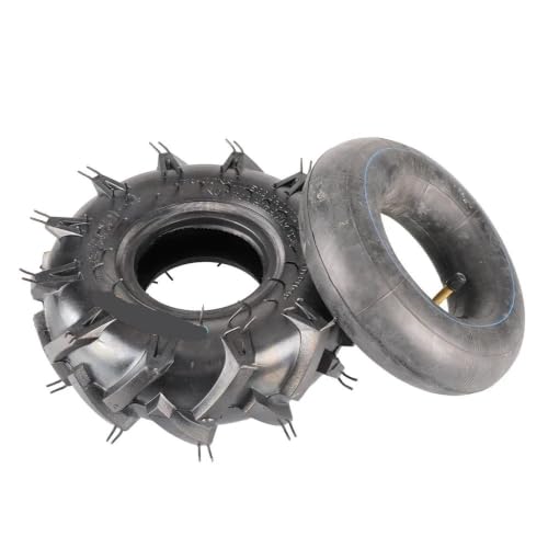 Caucho exterior grueso 3.50/3.00-4 para camiones de mano con cámara reforzada