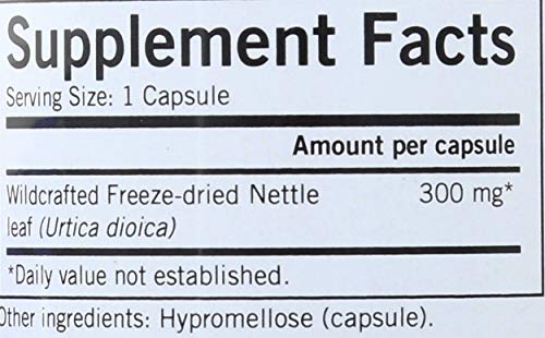 Eclectic Nettles Leaf Freeze Dried Vegetables With Glass, Blue, 50 Count #TOP3