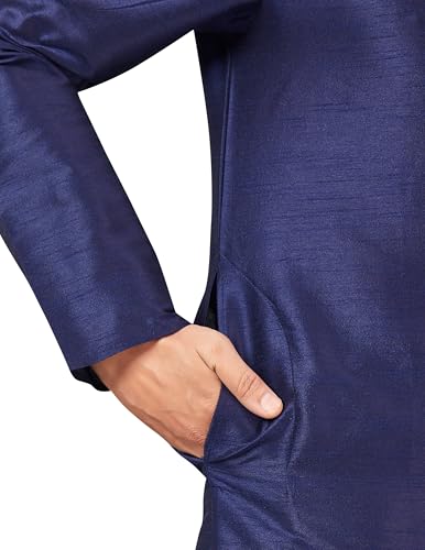 Image of Studio Shringaar Men's Cotton Relaxed Fit Straight Kurta
