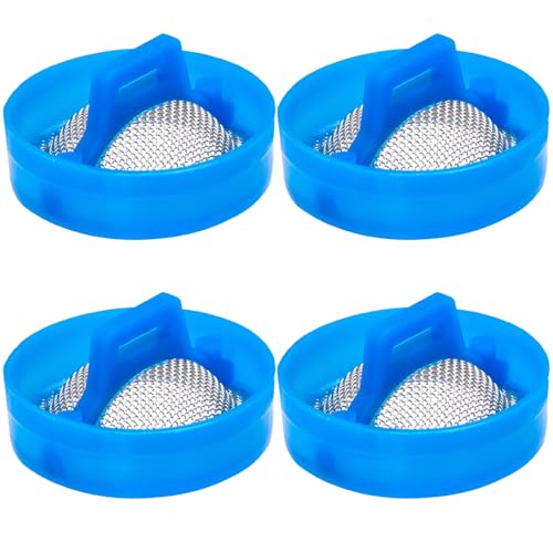 CustomyLife 4pcs Water Inlet Valve Filter for Washer, Washing Machine Water Filter Screen, Washer Part Replacement Repair Kit for Haier Automatic Washing Machine