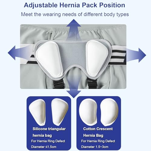 Faja para Hernia para Hombre, Soporte Invisible XL miniatura 6