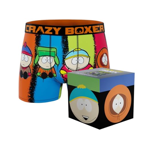 CRAZYBOXER Men's Underwear South Park Stretch Durable Boxer Brief Freedom of movement2