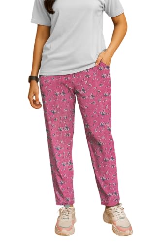 Image of TIRUPUR GUIDEFASHION Women's Cotton Printed Pyjama Black