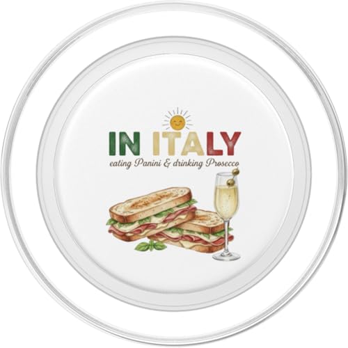 PopGrip pour MagSafe Panini et Prosecco idée cadeau originale pour italo-philes