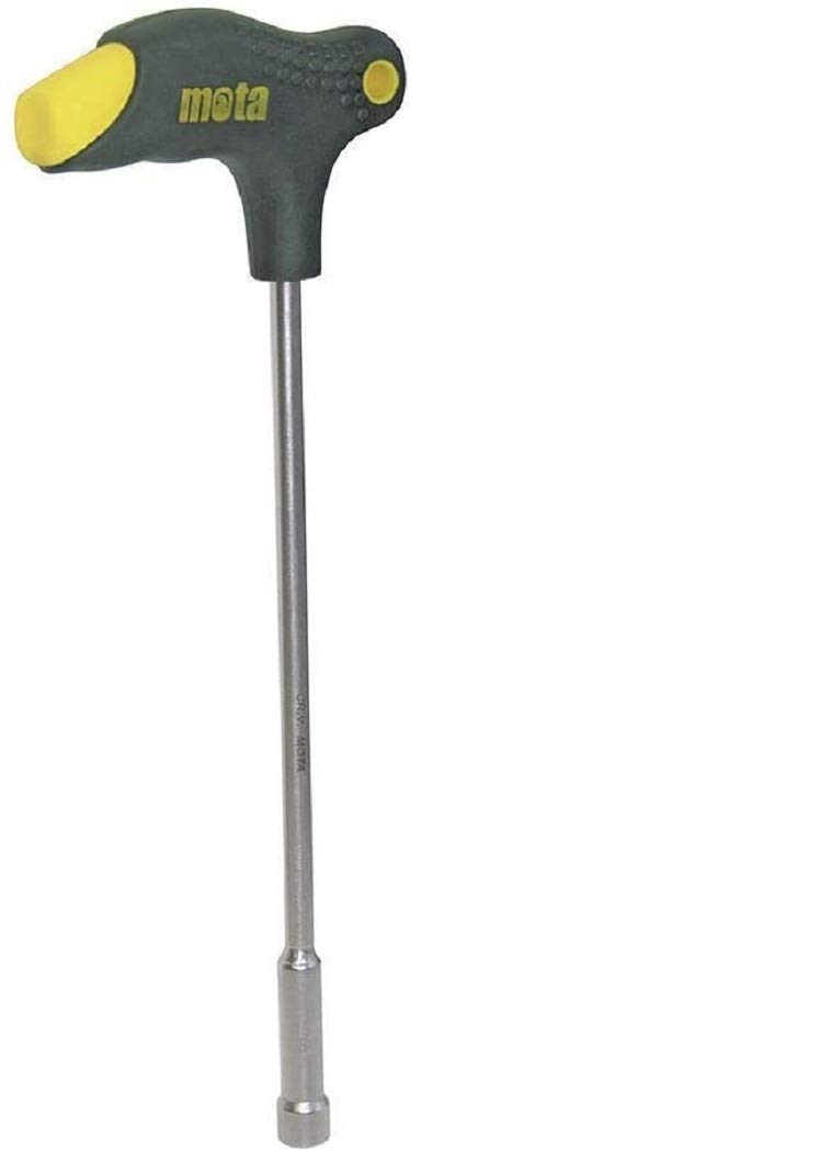 EDM Mota Tools 39843 Metric T Keyhole with Handle, Silver, 5 x 150 mm