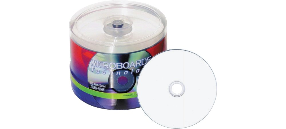 Microboards Taiyo Yuden DVD-R 16X Glossy 50Pk