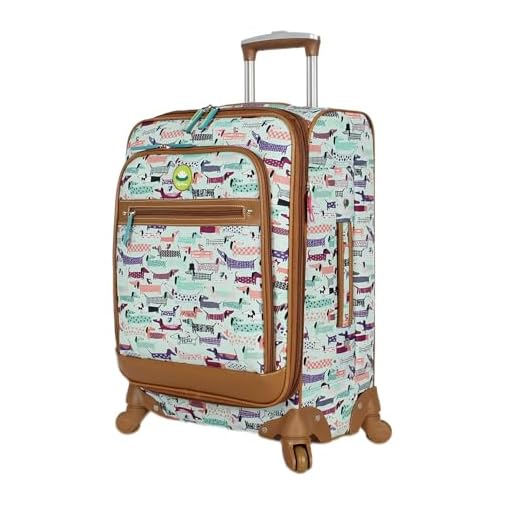 Do you pay for luggage when riding greyhound bus Lily Bloom Stylish Carry-On Suitcase