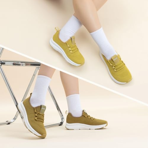 Image of ZOVE Wide Toe Box Shoes Women Extra Wide Width Sneakers Ultra Light Road Running Shoes Non-Slip Tennis Sneakers Breathable Walking Athletic