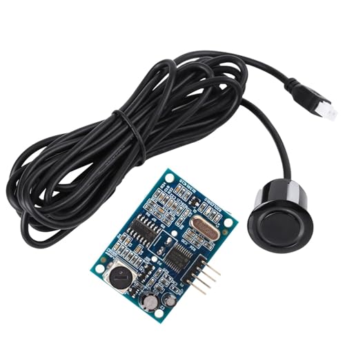Capteurs de Proximité à Ultrasons 5V JSN-SR04T Capteur Ultrason Etanche Module de Télémétrie de Tableau de Mesure de Distance à Ondes Ultrasoniques avec...