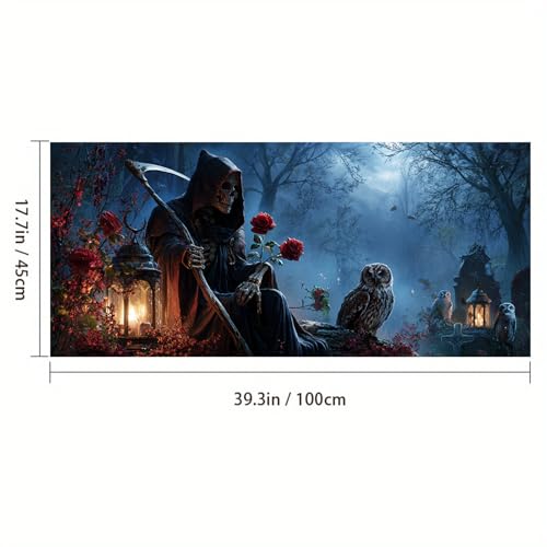 Vinilo decorativo de ventana Halloween HOMETITUTE 39.3x17.7 in miniatura 3