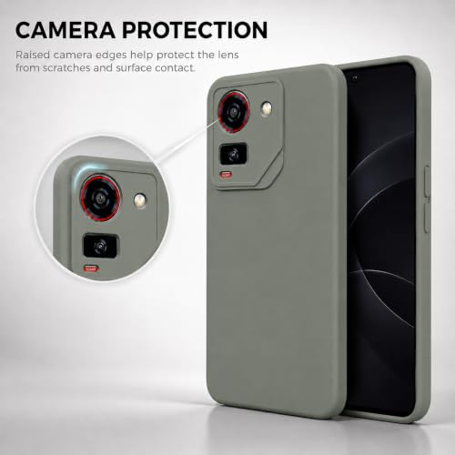 Image of FIRST MART Matte Silicone Back Cover for AI+Pluse - Green
