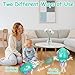 Mity rain Electric Dancing Octopus Toys with Auto-Avoidance - Crawling & Dancing Baby Toy with LED Lights, Music, Fishing Rod & USB Charging, Perfect Sensory Toy for Tummy Time & Toddler Play (Green)