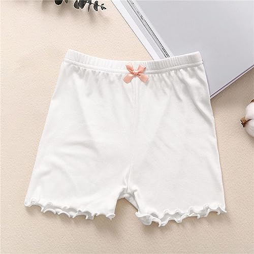 Teens Girls Solid Biker Shorts Basic Cartwheel Shorts Dance Underwear Active Leggings Ruffle Dresses Quick Dry3