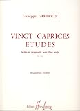  GARIBOLDI - Estudios Caprichos (20) Op.333 para Flauta (Paubon)