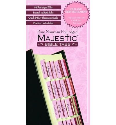 (MAJESTIC ROSE NOUVEAU FOIL-EDGED BIBLE TABS) BY Ellie Claire(Author)unknown binding Jul-2008