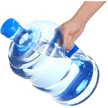 Kisangel Thickened Water Bucket 1.32 Gallon Portable Outdoor Water Bottle with Handle and Screw Cap Durable Storage Jug for Camping Hiking and Travel